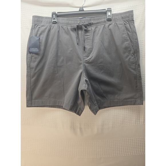 Gap Men's Shorts Size XXL 7" Inseam Elasticized Waistband Stretch Twill Pull On - Picture 2 of 10
